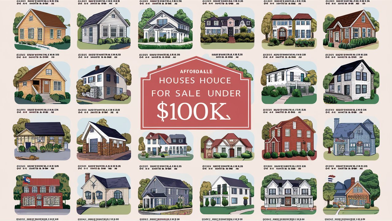 houses for sale under 100k 