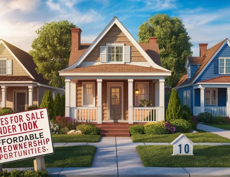 houses for sale under 100k